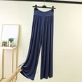 thumbnail image 3 of IMENGL Casual Cropped Pants for Women Soft Yoga Sweat Comfy High Waisted Pajama with Pockets Trousers Loose Women's Wide Leg Pant,M-XXXXXXL, 3 of 4