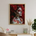 thumbnail image 6 of Diamond Art Kit for Adults, Red Rose Face Art Portrait Diamond Painting for Adults Beginners, 5D DIY Diamond Art Painting Kits, Colorful Diamond Painting Craft for Home Decor 12x16, 6 of 7