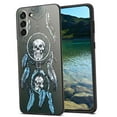 thumbnail image 1 of Compatible with Samsung Galaxy S21 Phone Case, Dream-catcher-Skull-1 Case Men Women, Flexible Silicone Shockproof Case for Samsung Galaxy S21, 1 of 1