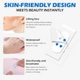 thumbnail image 5 of 80 PCS Face Lift Tape, High Elasticity and Waterproof Instant Face Lifting Sticker, Ultra-thin Invisible Makeup Face Lift Tools for Hide Facial Wrinkles and Lifting Saggy Skin, 5 of 9