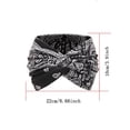 thumbnail image 5 of 6PCS Printed Cross Yoga Headband, Boho Style & Paisley Print Hair Band Wide Elastic Hair Band, Boho Bandeau, Twist Headbands For Women, Style Meets Comfort (6PCS B), 5 of 5