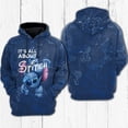 thumbnail image 1 of Sudadera con capucha súper grande para hombre, otoño/invierno 2024, estampado 3D, patrón de puntada de Disney, linda sudadera con capucha deportiva y de ocio de moda para hombre, 1 of 5