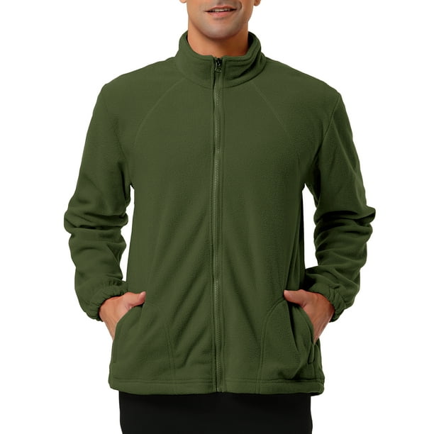 Chamarra Forro Polar Hombre Chaqueta De Forro Polar Con Cremallera