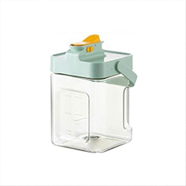Summer Drink Dispenser with Tap,Cold Kettle with Faucet,Green 2.3L