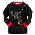 thumbnail image 7 of CAICJ98 Boy Pajamas Long Sleeve Space Rocket Sleepwear Tops Pants Pjs Set Toddler Little Kids 2 Piece Soft Cotton Sleepwear,Size 6-7 Years, 7 of 7