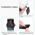 thumbnail image 2 of Saluqifa Wireless Charging Receiver and Adapter, Qi Wireless Charger Receiver Module for Google Pixel 3A XL, Samsung Galaxy A13/A14/A15/A42, LG and Other USB C Phones, Type C Long, 2 of 7