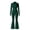 Blackish Green_S, variant on Workout Sets for Women, 2 Piece Yoga Set with Zip Long Sleeve Top and High Waist Elastic Bottoms, Soft Nylon Blend Activewear Multiple Colors Available for Active Lifestyle