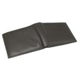 thumbnail image 6 of Marshal Soft Leather Kids Slim Thin Coin Pouch Bifold Wallet Olive, 6 of 7