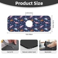 thumbnail image 2 of Xecao Dinosaur for Kitchen Sink Splash Guard Faucet Mat , Faucet Guard & Draining mat, (15" X 5.5" ), 2 of 7