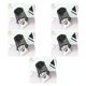 thumbnail image 2 of Sidaley Iron Pen Pot Antideslizante Desktop Pencil Holder Round Pencil Container para Office School Type2, 2 of 6