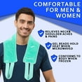 thumbnail image 4 of EverRelief Hot or Cold Gel Bead Neck & Shoulder Pain Relief Wrap & Compress (Large), 4 of 7