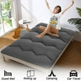 thumbnail image 6 of Japanese Futon Mattress, Twin Size Foldable Japanese Style Floor Mattress Roll Up, Tatami Mat, Camping Mattress Pad, 6 of 9