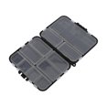 thumbnail image 2 of Boîte de rangement en plastique durable et portable noire à 26 compartiments individuels pour appâts de pêche, 2 of 4