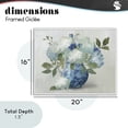 thumbnail image 4 of Stupell Industries Traditional Ornate Vase with Hydrangeas White Framed Giclee Art, 20 x 16, by Nan, 4 of 8