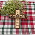 thumbnail image 2 of GQDIN BlessedMart Russian Orthodox Wall Cross - Three Bar Wooden Byzantine Crucifix for Prayer Corner Hanging - Wall Cross for Home Religious Church Hanging Decoration,Religious Gifts, 2 of 9
