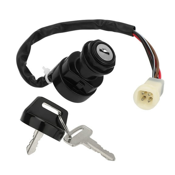 M MATI Ignition Key Switch for Yamaha Badger 80 YFM80 1985-1994 Pro-4 Pro Hauler Terra Pro YFP350 88-89