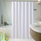 thumbnail image 3 of Cortina de Baño Blanca Suave Cortina de Ducha Impermeable Varios Tamaños con Ganchos, 3 of 6