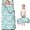 Unicorn and Cloud Blue Pattern, variant on Unicorn and Leaf Blue Pattern Kids Nap Mat, Preschool Sleeping Pad with Handle & Fastening Straps, Easy Roll Up Gifts for Toddlers Kids Boys Girls,50"x20"