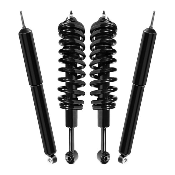 AutoShack Front Complete Strut & Coil Spring   Shock Absorber Replacement for 2005-2015 Toyota Tacoma 4-PC Kit