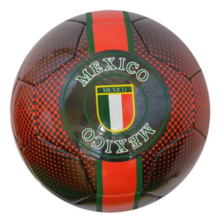 Mexico Soccer Ball Black Size 5