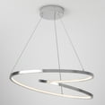 thumbnail image 5 of Artika Salto Modern LED Pendant Light Fixture, Chrome, 5 of 5