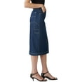 thumbnail image 3 of Levi's Womens High-Rise Slit Skirt, 3 of 3
