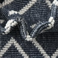 thumbnail image 4 of Unique Loom Outdoor Trellis Collection Area Rug - Kafes (9' x 12' Rectangle Navy Blue/Ivory), 4 of 7