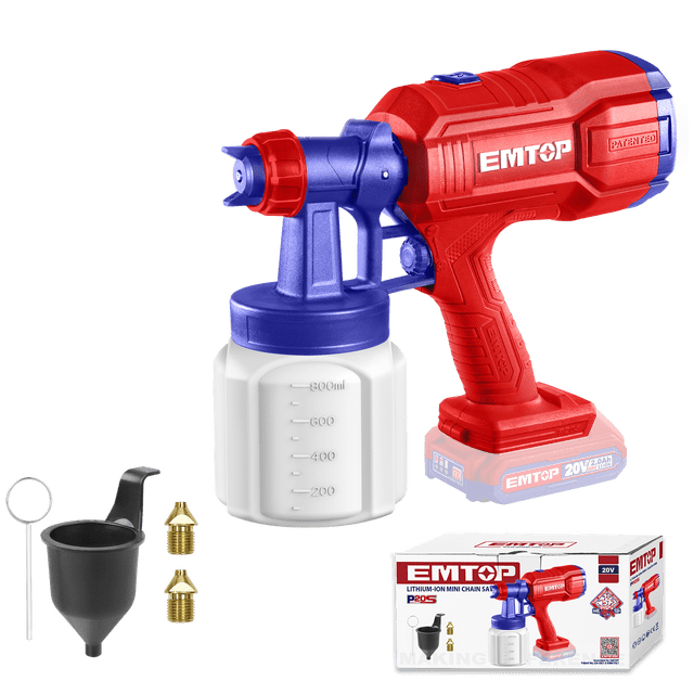 Kit Pistola para pintar inalámbrica de 20V