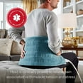 thumbnail image 4 of Sunbeam Premium Heating Pad King Size Teal, 4 of 6