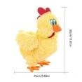 WANGJIAOID Hen Laying Eggs Chicken Stuffed Toy Music Dancing Kids 1pc