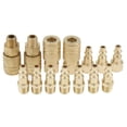thumbnail image 2 of Juego de acopladores rápidos Soledad 14 piezas accesorios de Conector de aire enchufe de herramientas 1/4 pulgadas, 2 of 8
