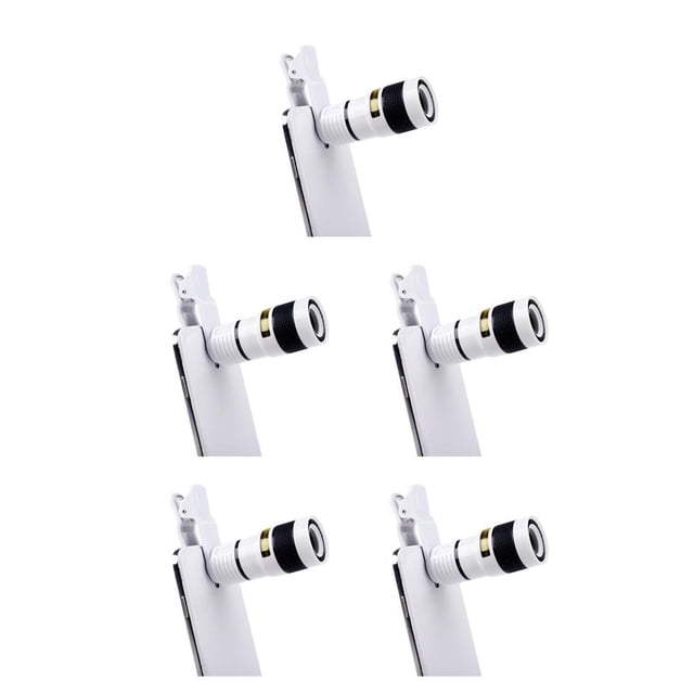 Seitruly Phone Telescopic Camera 8X Outdoor Birdwatching Focal Smartphone Clip Travel Lens External Backpacking Long Telephoto Type2 NO2
