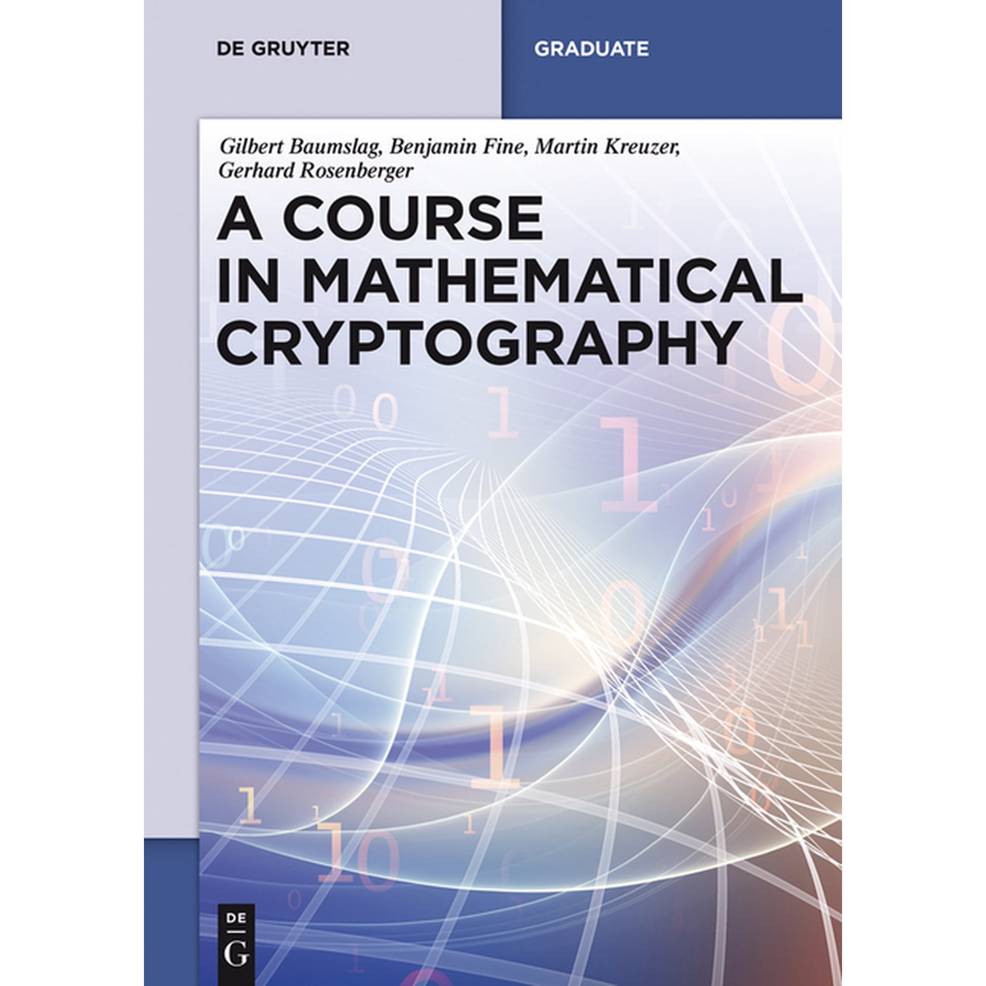 de Gruyter Textbook A Course in Mathematical Cryptography (Paperback)