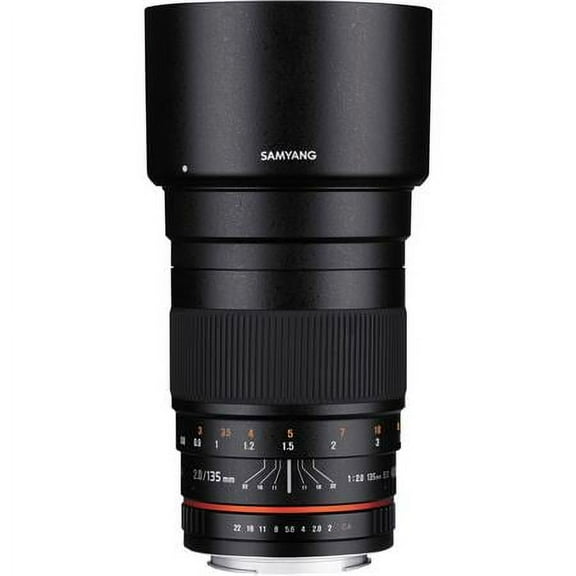 Samyang SY135M-C 135 mm F2.0 ED Ultra Multi Coating Camera Lens for Canon EF Mount