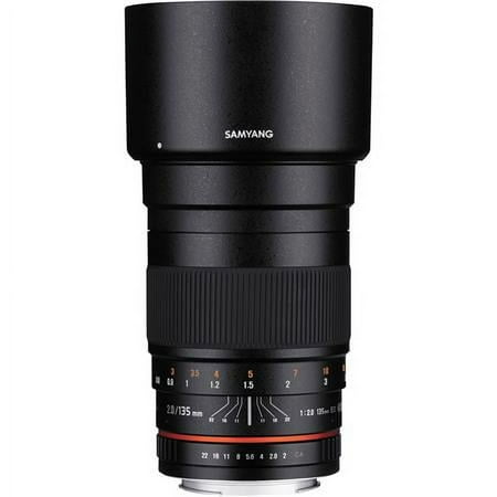 UPC: 0084438764192 | Samyang 135mm f/2.0 ED UMC Telephoto Lens for Sony E-Mount Interchangeable Lens Cameras