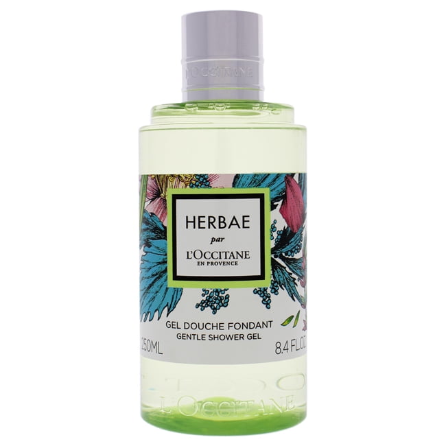 Herbae Gentle Shower Gel by LOccitane for Unisex 8.4 oz Shower Gel