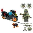 thumbnail image 2 of NWJ Building Blocks Toy - Special Forces SEAL Team Minifigure and Motorcycle Set, Perfect Children's Gift, 2 of 10