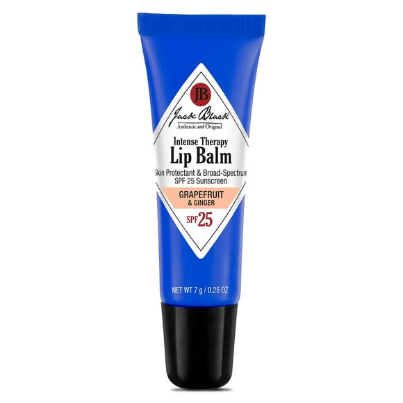 JACK BLACK - Bálsamo labial terapia intensiva SPF 25 - Antioxidantes de té verde, tratamiento de lar