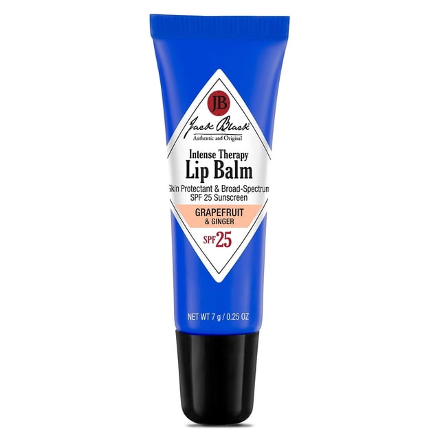JACK BLACK - Bálsamo labial terapia intensiva SPF 25 - Antioxidantes de té verde, tratamiento de lar
