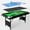 triple, variant on EastVita Foldable Pool Table,Portable Folding Billiard Table for Adults Kids,3 in 1 5.5FT,6FT,7FT Options Indoor Pool Arcade Game Table with Cues,Balls,Triangle,Chalks for Family Game Rooms
