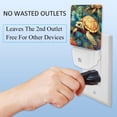 thumbnail image 3 of Sea turtle LED Square Night Lights - Energy Efficient and Contemporary Design - for Bedrooms and Hallways - Includes Sensor with Auto on/Off - Easy Installation, 3 of 6