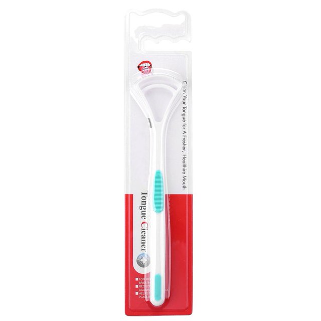 Herramientas de limpieza bucal Eliminador de bacterias de la lengua antideslizante Cuidado bucal (verde) Ndcxsfigh Cuidado Belleza