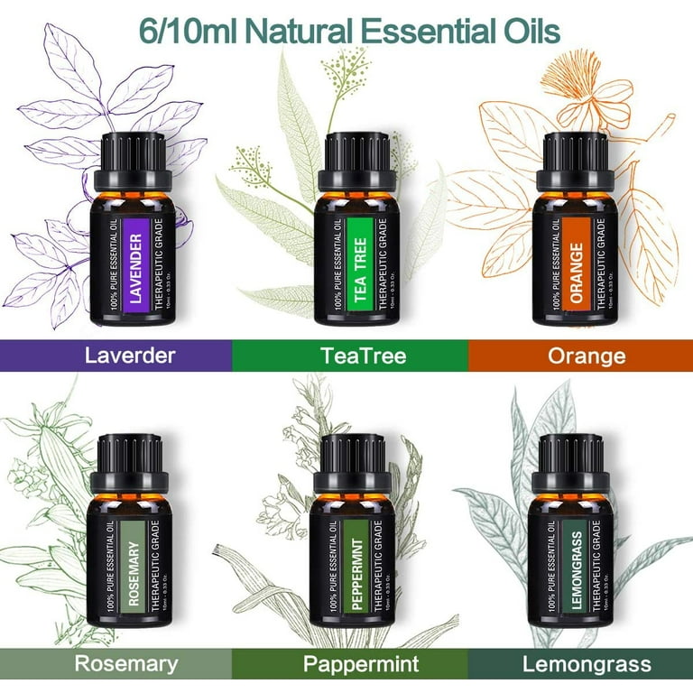 10 ml Diffusing Oil 4 Pack