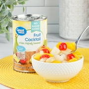 Great Value No Sugar Added Fruit Cocktail in Water, 14.5 oz