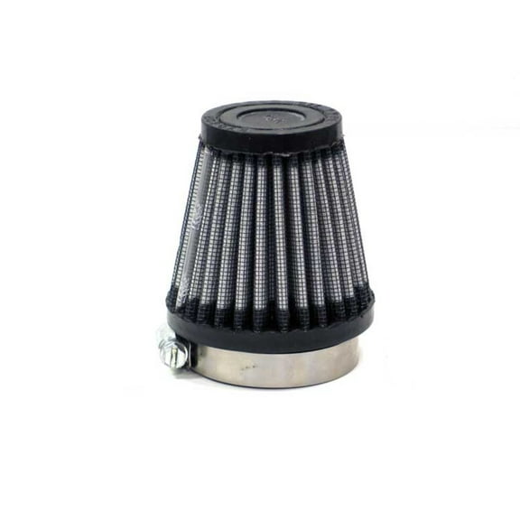 K&N Universal Clamp-On Air Filter: High Performance, Premium, Washable, Replacement Filter: Flange Diameter: 1.9375 In, Filter Height: 3 In, Flange Length: 0.625 In, Shape: Round Tapered, R-1060