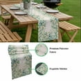 thumbnail image 5 of Eucalyptus Leaves Table Runner - 72 Inch Long, Kitchen Dining Table Runner Dresser Scarves, Sage Green Summer Botanical Farmhouse Decor for Coffee Tables Wedding Party Banquet, 5 of 8