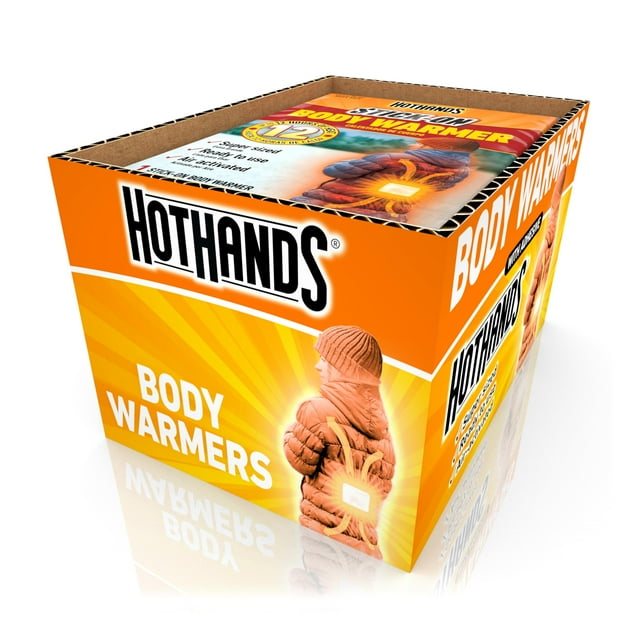 Adhesivo Body Warmers HotHands de 12 horas, paquete de 20