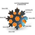 thumbnail image 2 of 18 in 1 Snowflake Multi-Tool Men Gifts Multi-Tool Accessories Stainless Steel Great Gadget Gift, 2 of 5