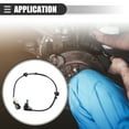 thumbnail image 3 of Unique Bargains Rear Right ABS Sensor Wheel Speed Sensor for Ford for Ranger T64 2.2 TD 2011-2022 2028435 Black, 3 of 7