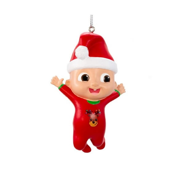 Cocomelon™ Blow Mold JJ With Santa Hat Ornament